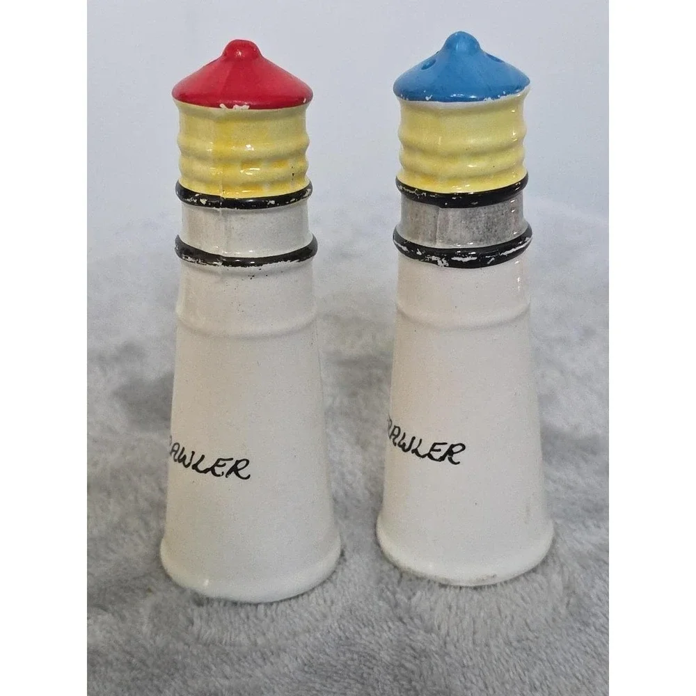 Vintage Lighthouse Salt And Pepper Shakers The Trawler.